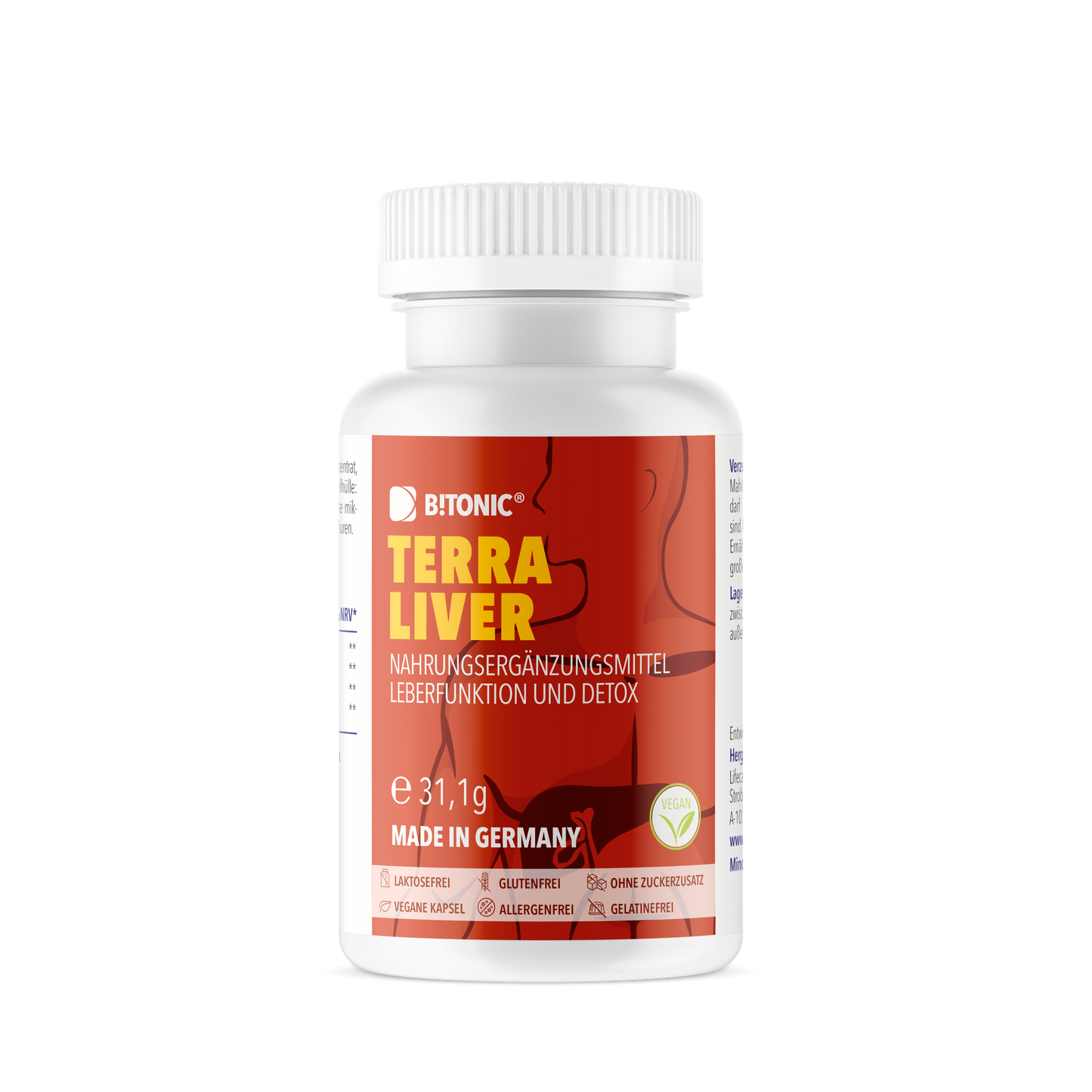 B!TONIC® Terra Liver - Natürlicher Leber-Komplex