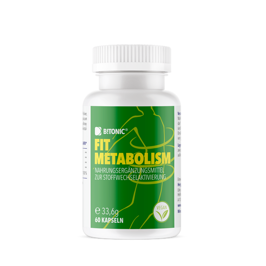 B!TONIC® Fit Metabolism - Der natürliche Stoffwechselaktivator