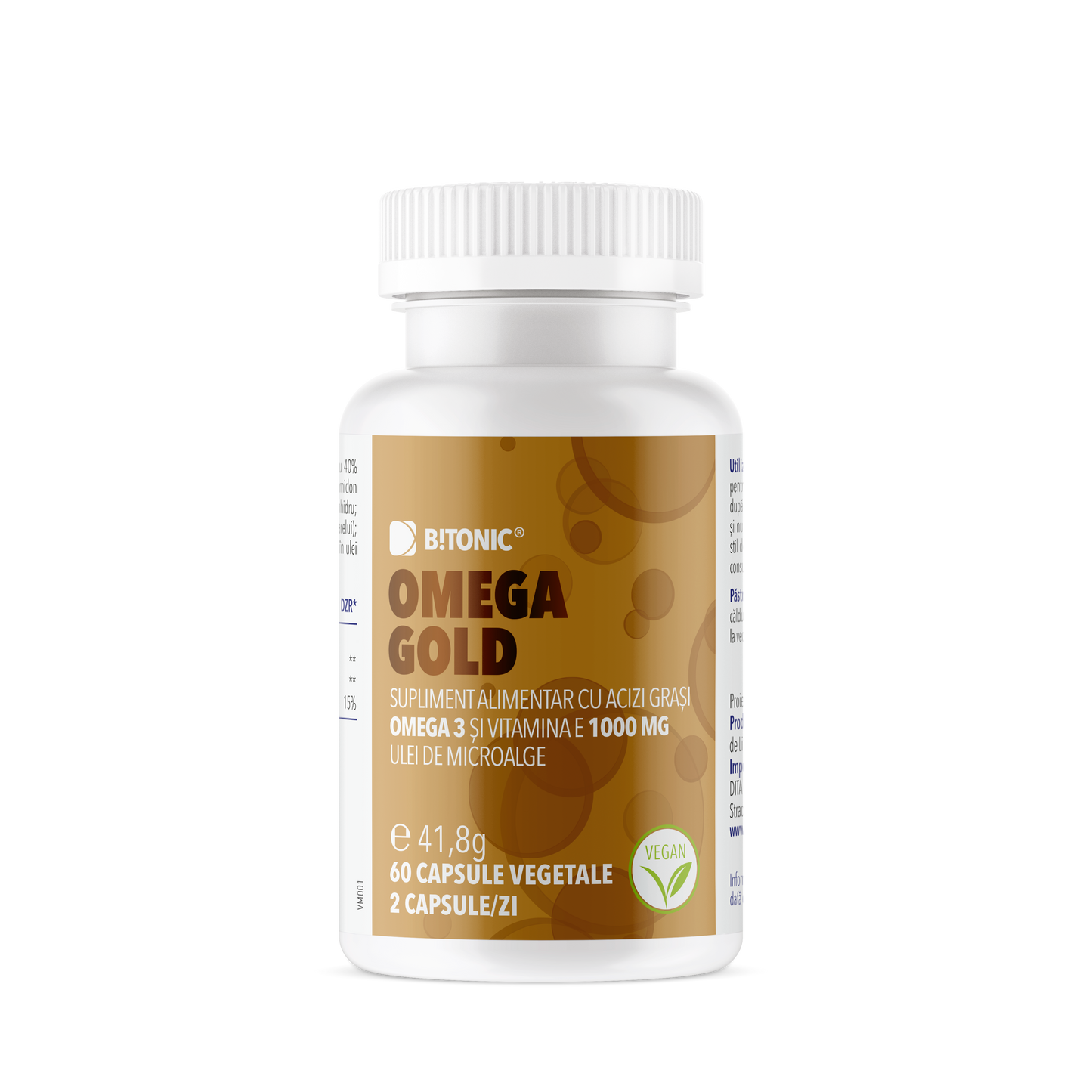 B!TONIC® Omega Gold - Der veganer Omega-3 Komplex